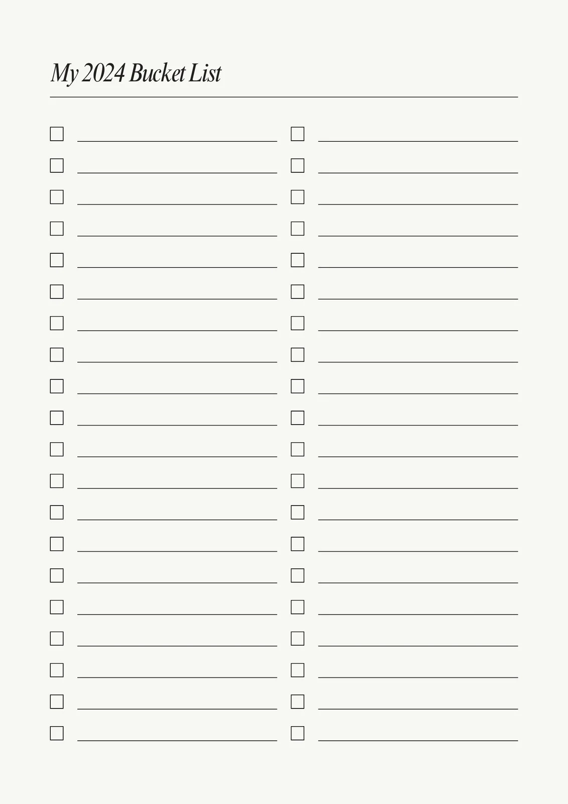 Free And Customizable Bucket Templates