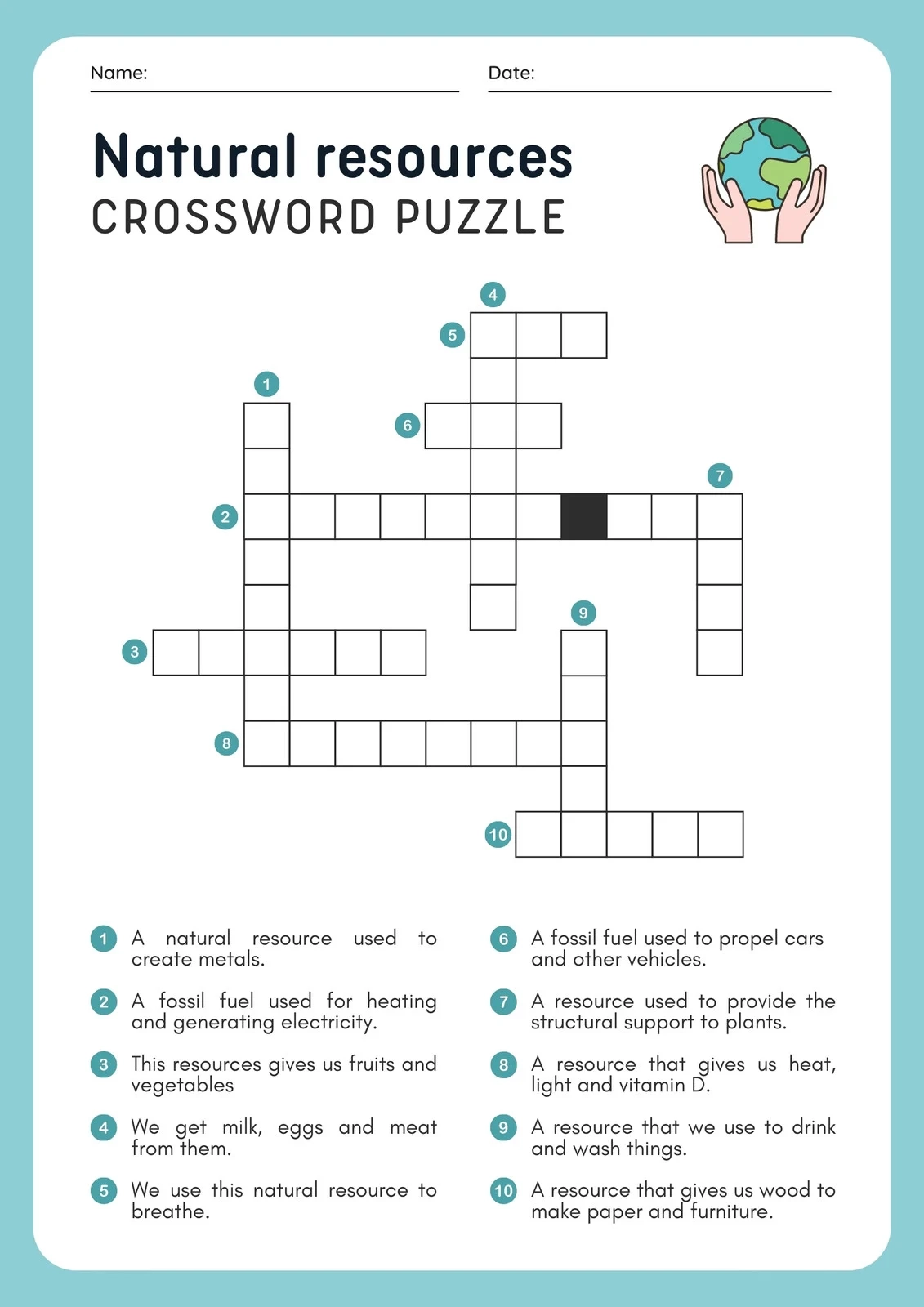 Printable Online Crossword Puzzles Generator
