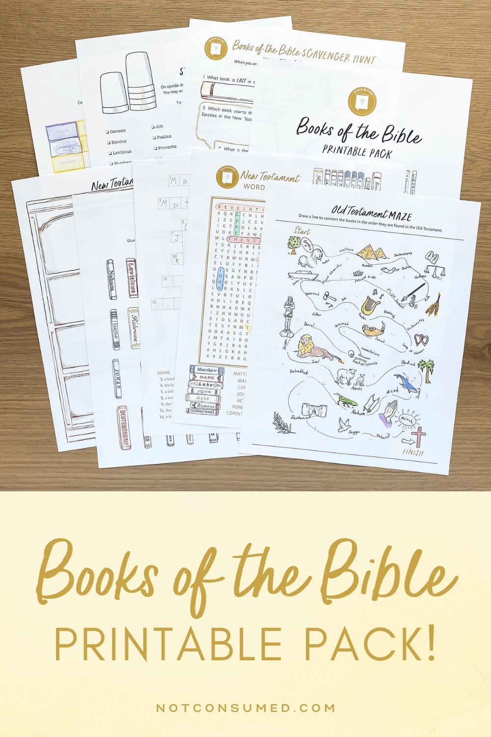 Free Printable Kjv Bible Worksheets