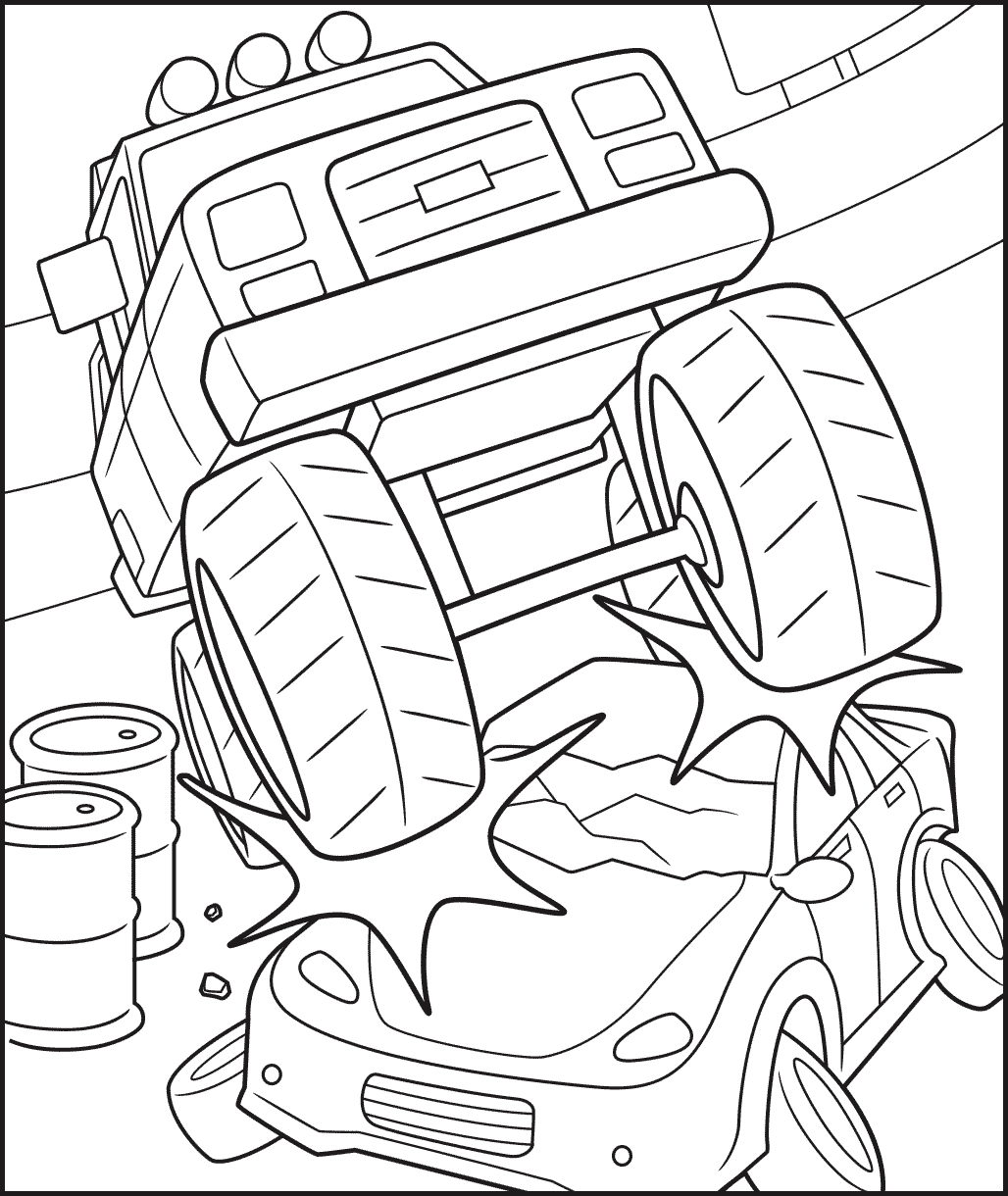 Free Crayola Vehicles Coloring Pages amp Sheets For Kids