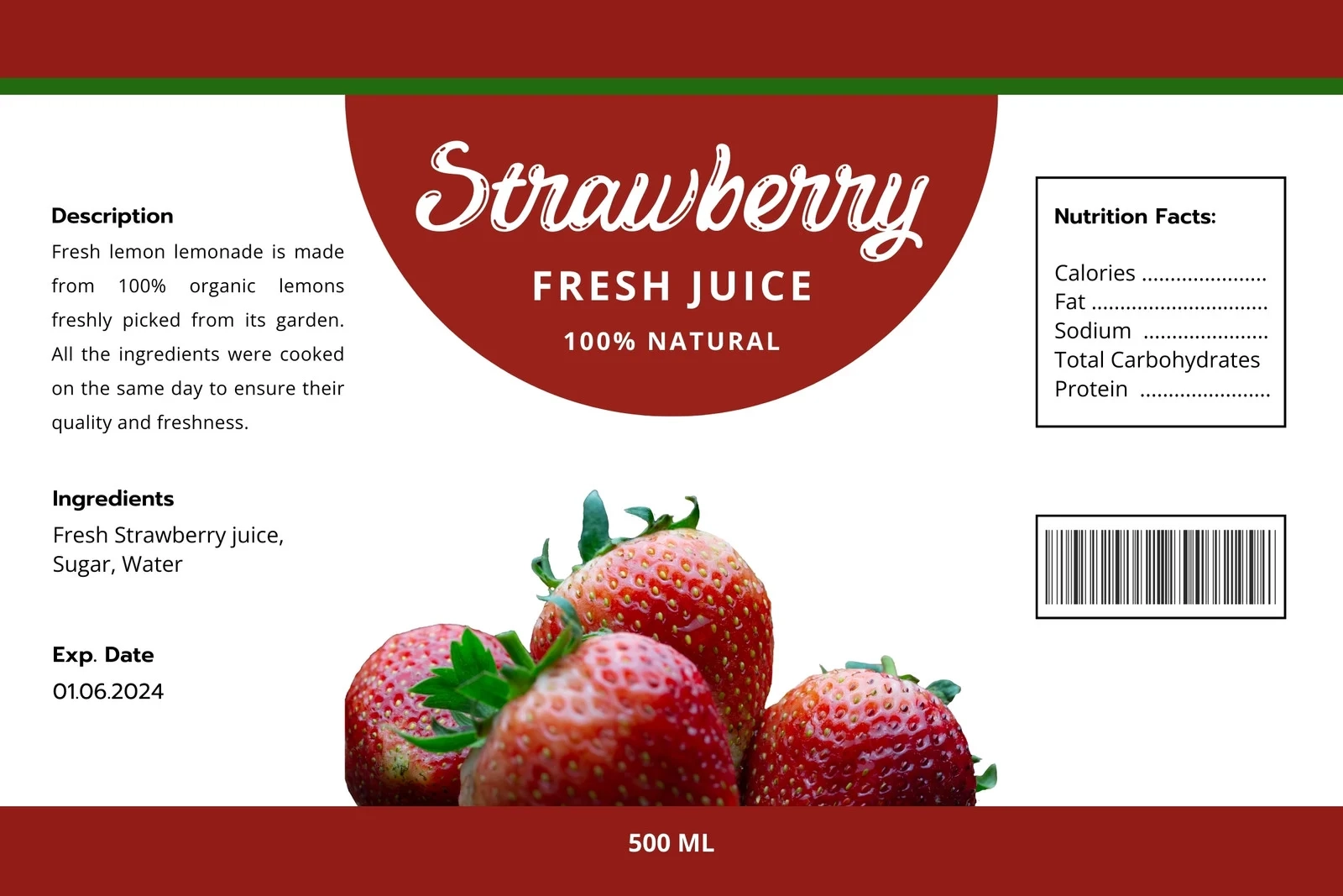 Free Custom Printable Food Label Templates Canva