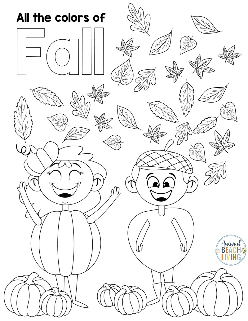 Printable Autumn Worksheets