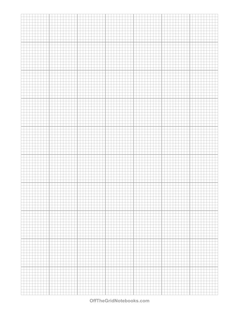 Free Printable Graph Paper 10x10