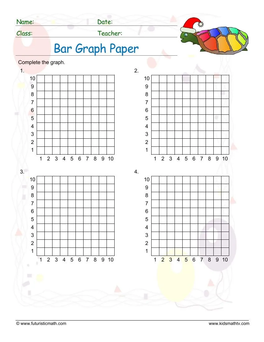 Free Printable Graph Worksheets