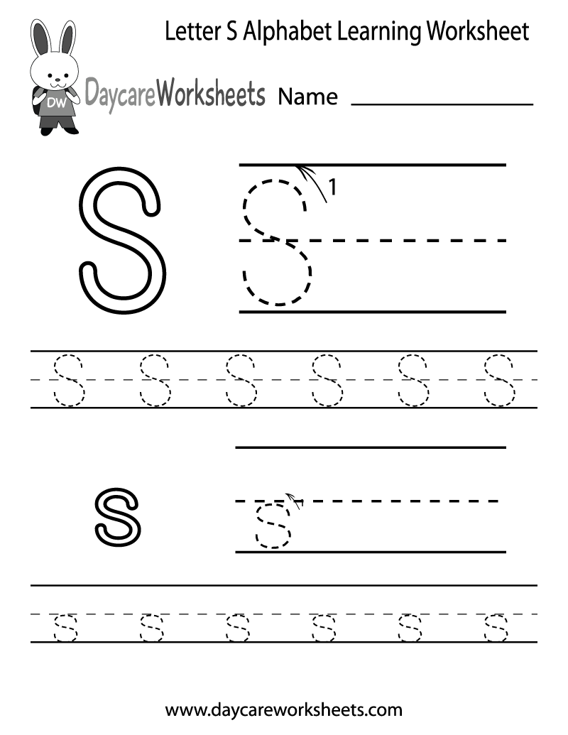 Children's Printable Worksheets