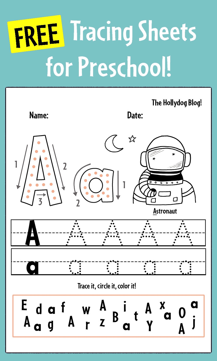 Free Printable Letter Worksheets