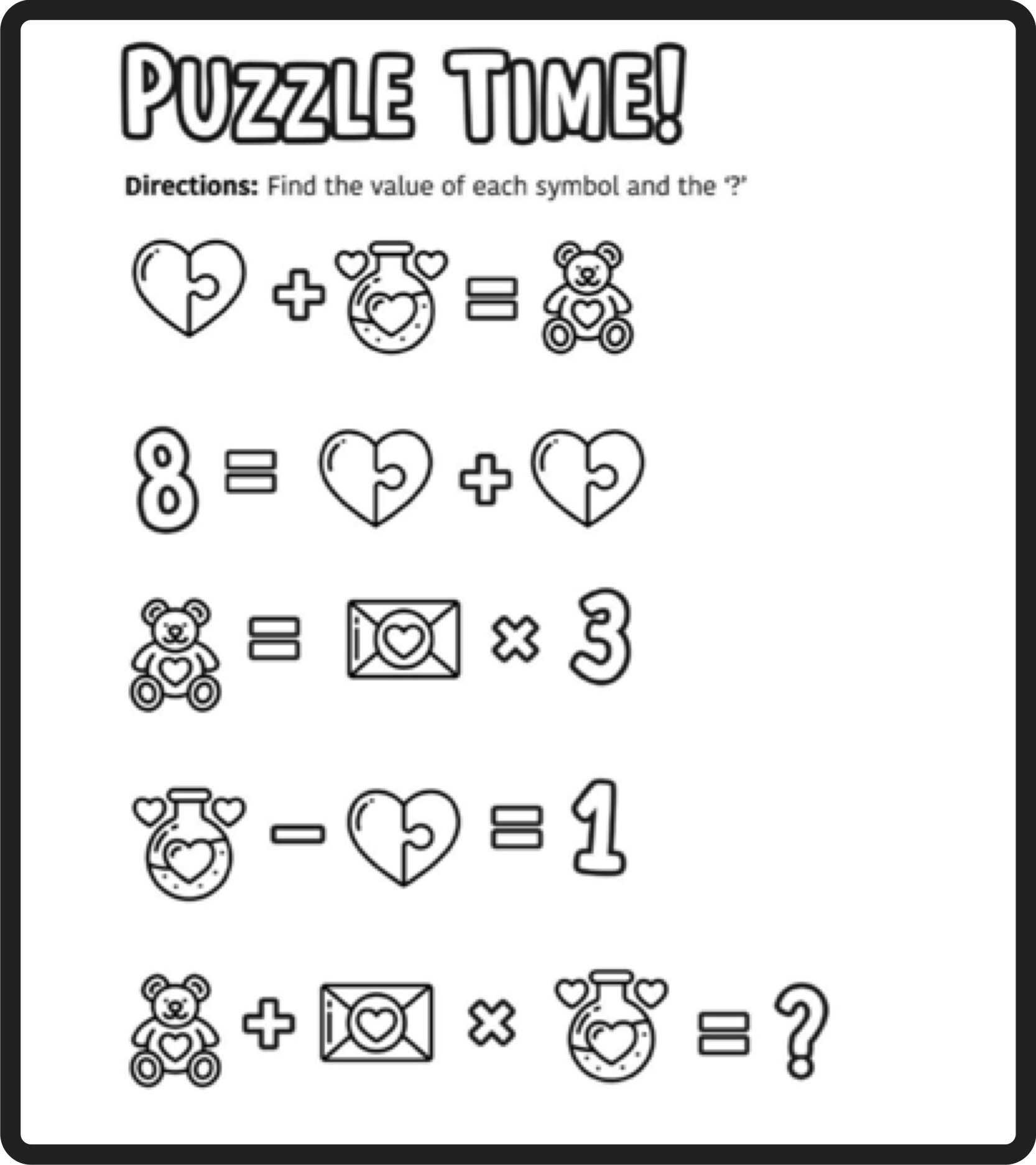 Free Middle School Math Puzzles Worksheet Download Free Middle 