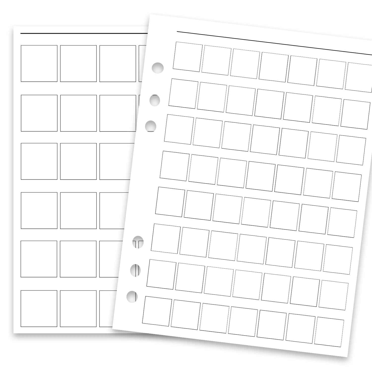 Printable Marker Swatch Template