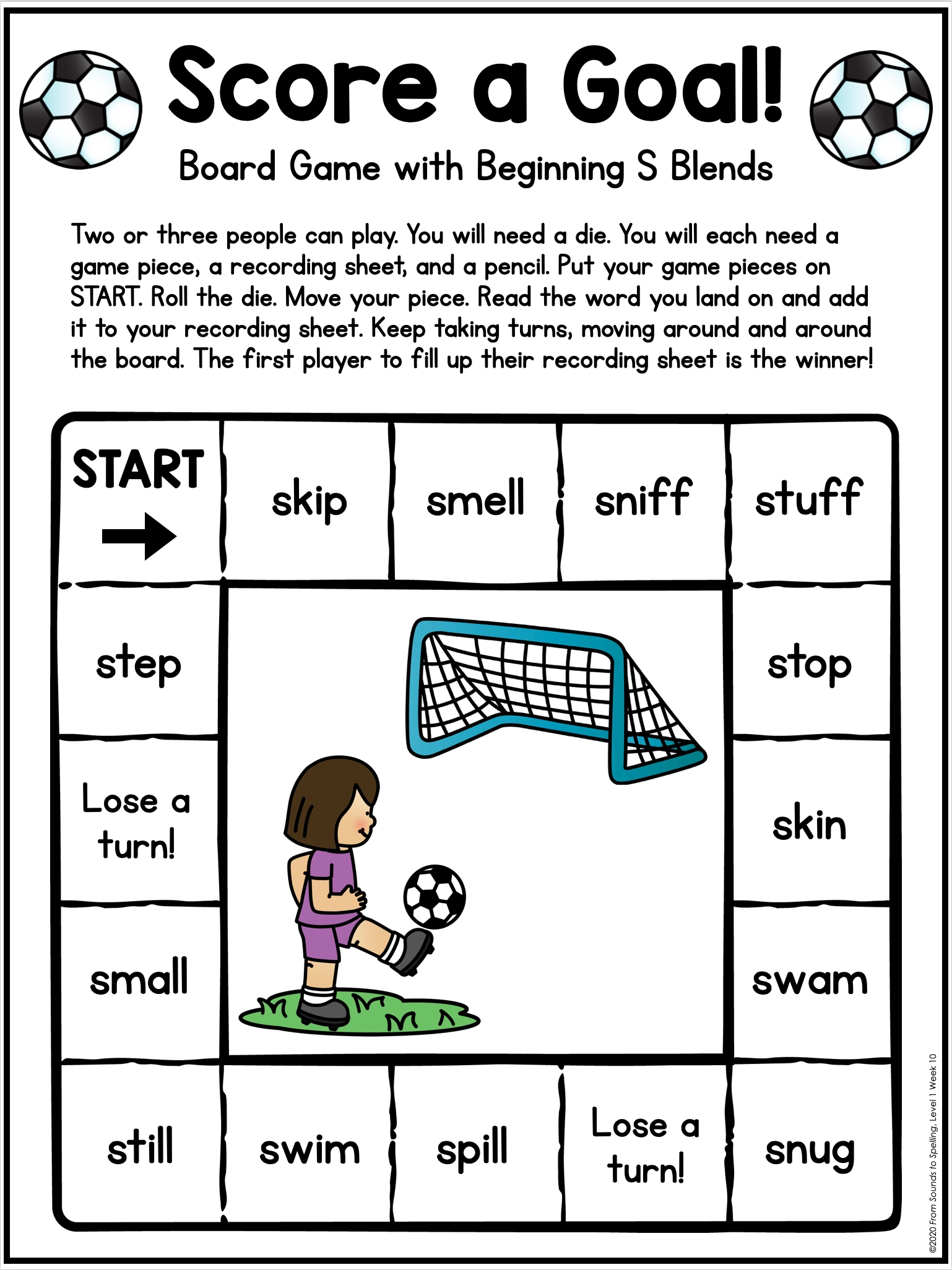 Phonics Worksheet Printable
