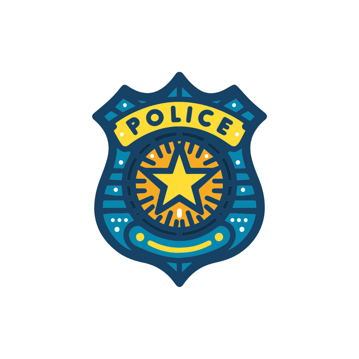 Free Printable Police Badge Template