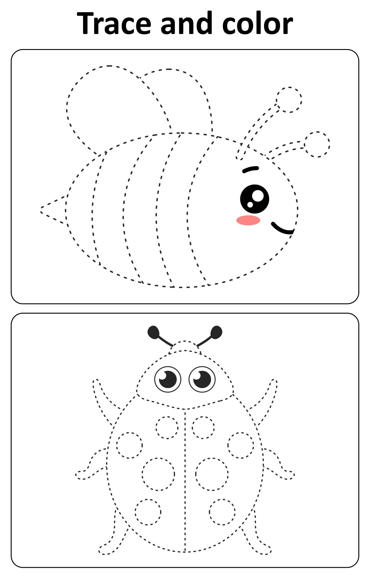 Printable Preschool Worksheets Age 3-4