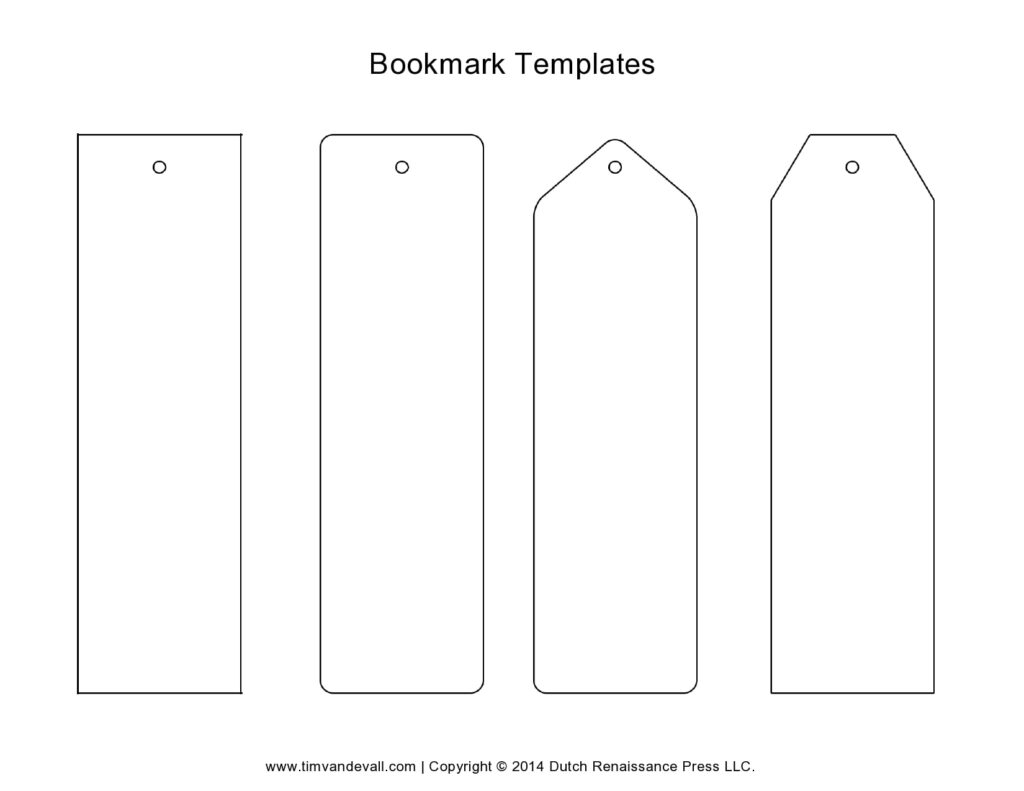 Free Printable Bookmarks Templates Bookmark Templates With Quotes 