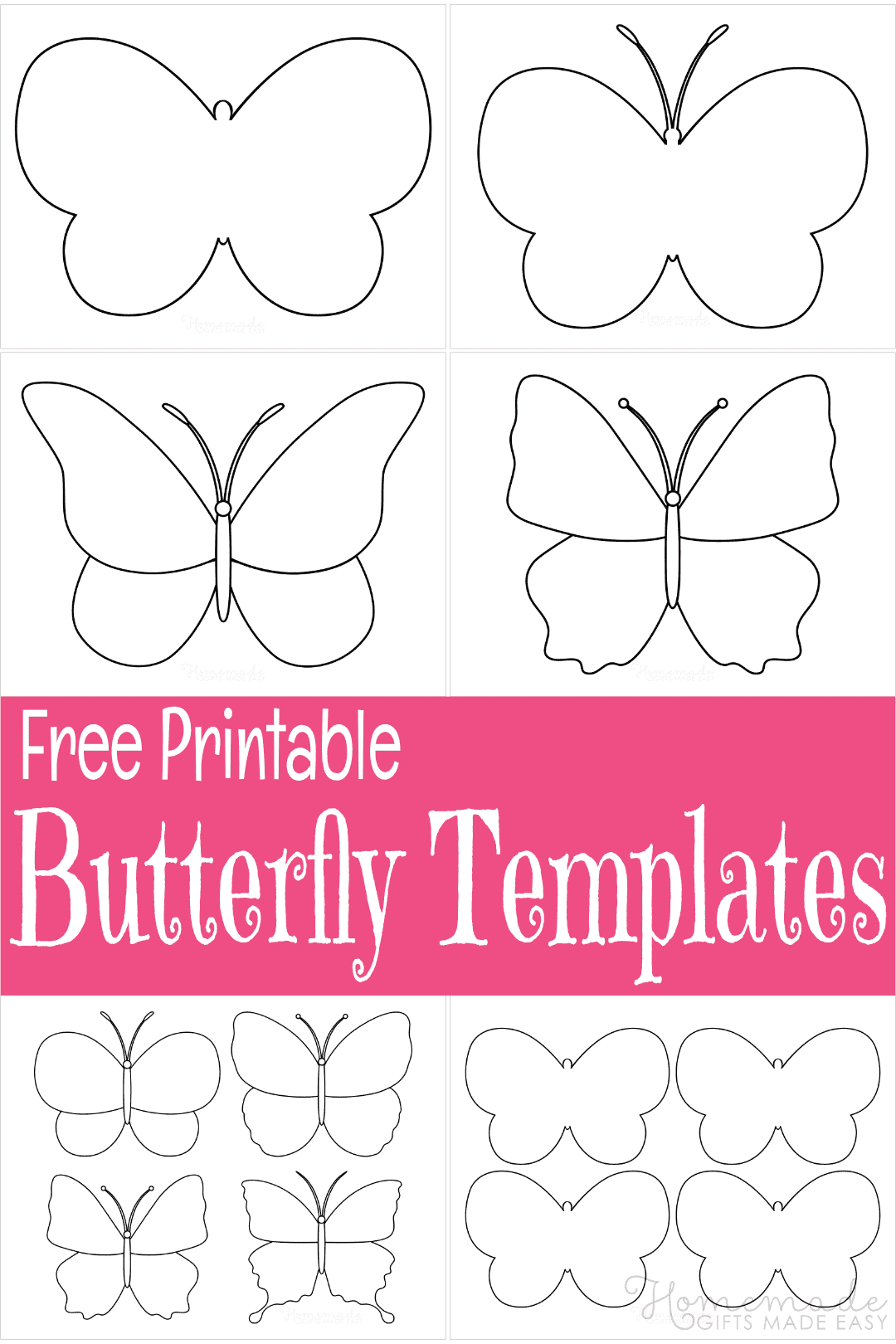 Butterfly Printable Template