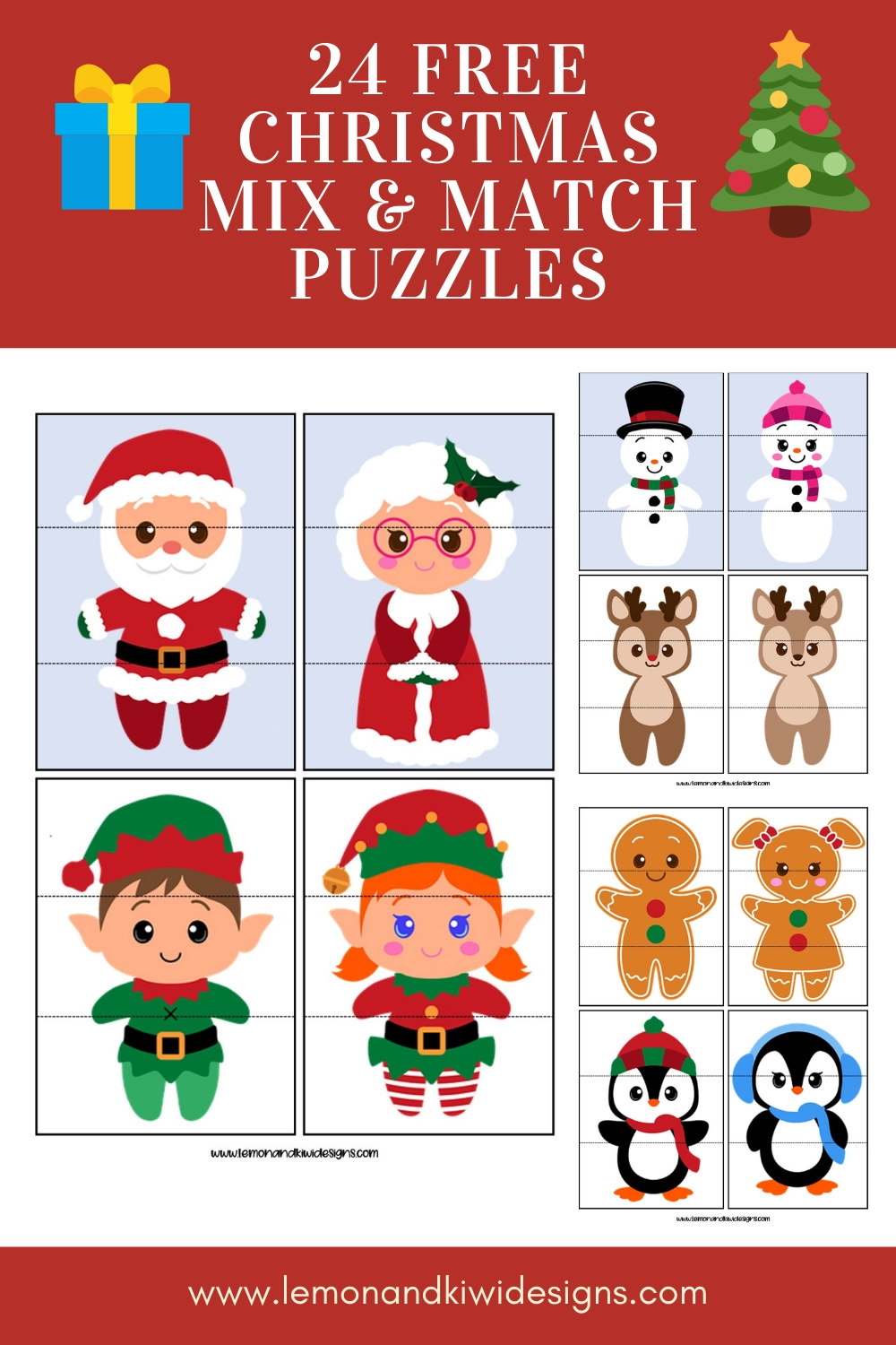 Free Christmas Printable Puzzles