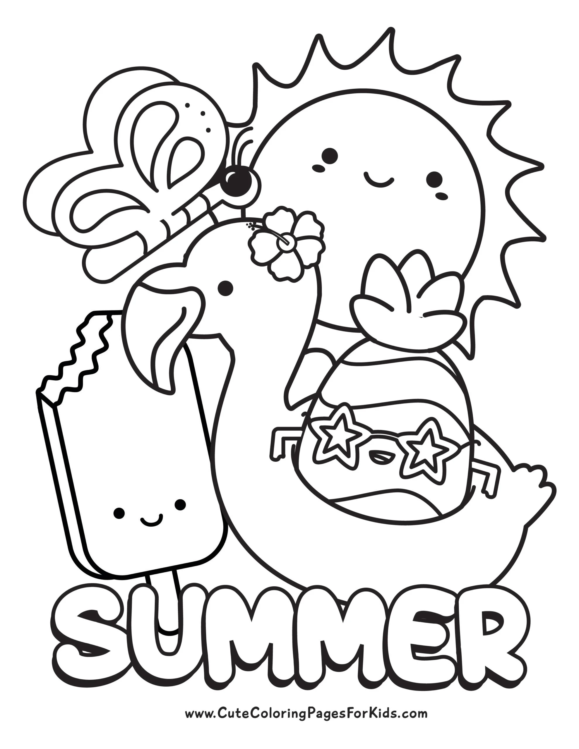 Printable Coloring Worksheets For Kids