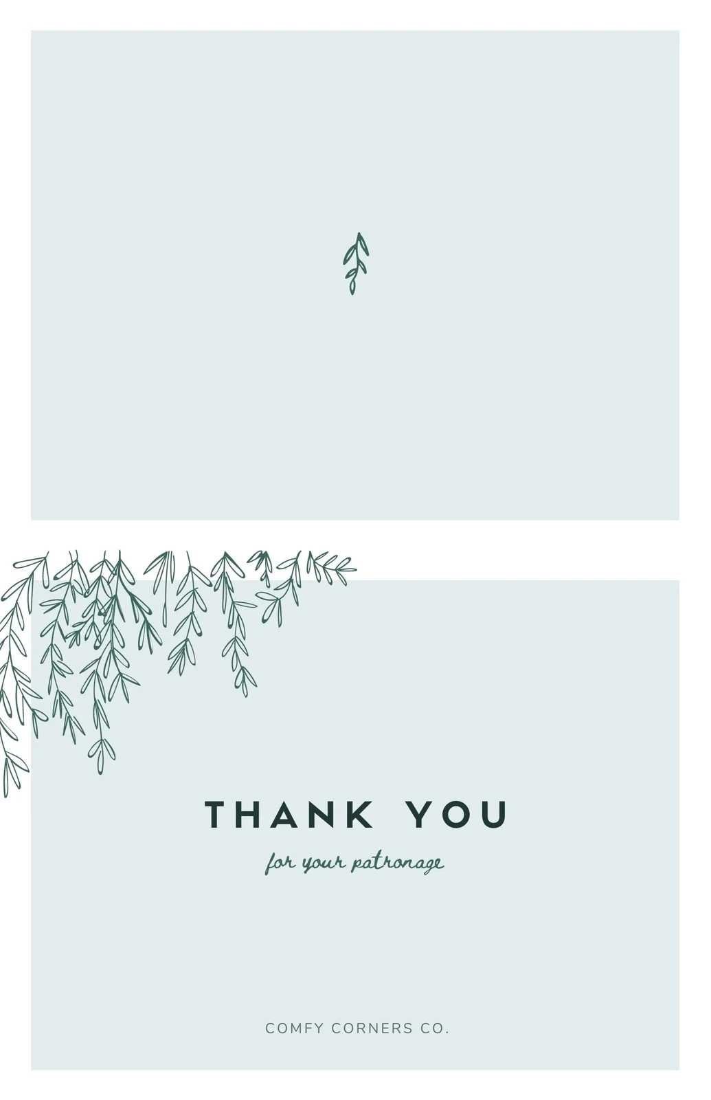 Free Printable Customizable Folded Note Card Templates Canva