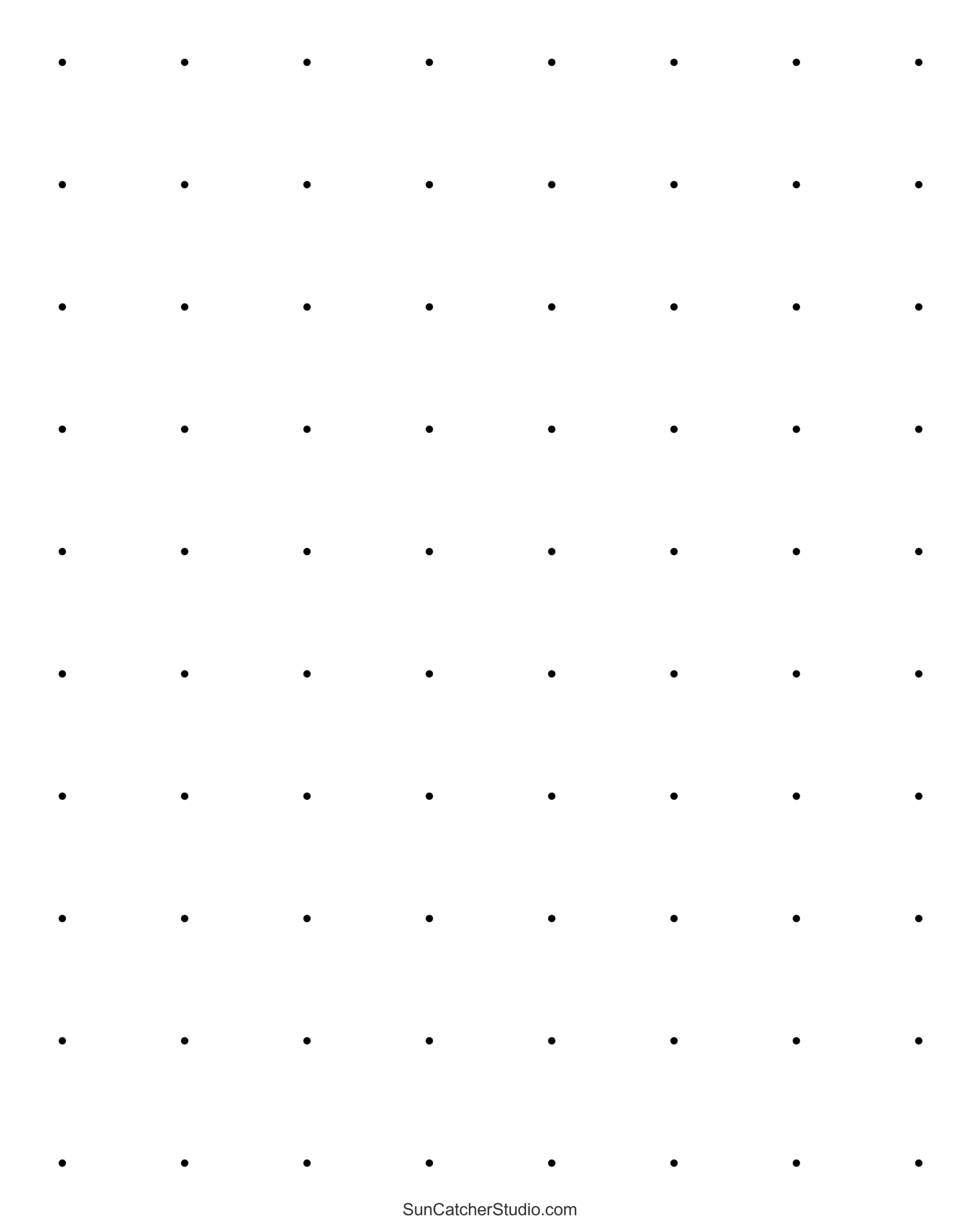 Free Printable Dot Paper Template