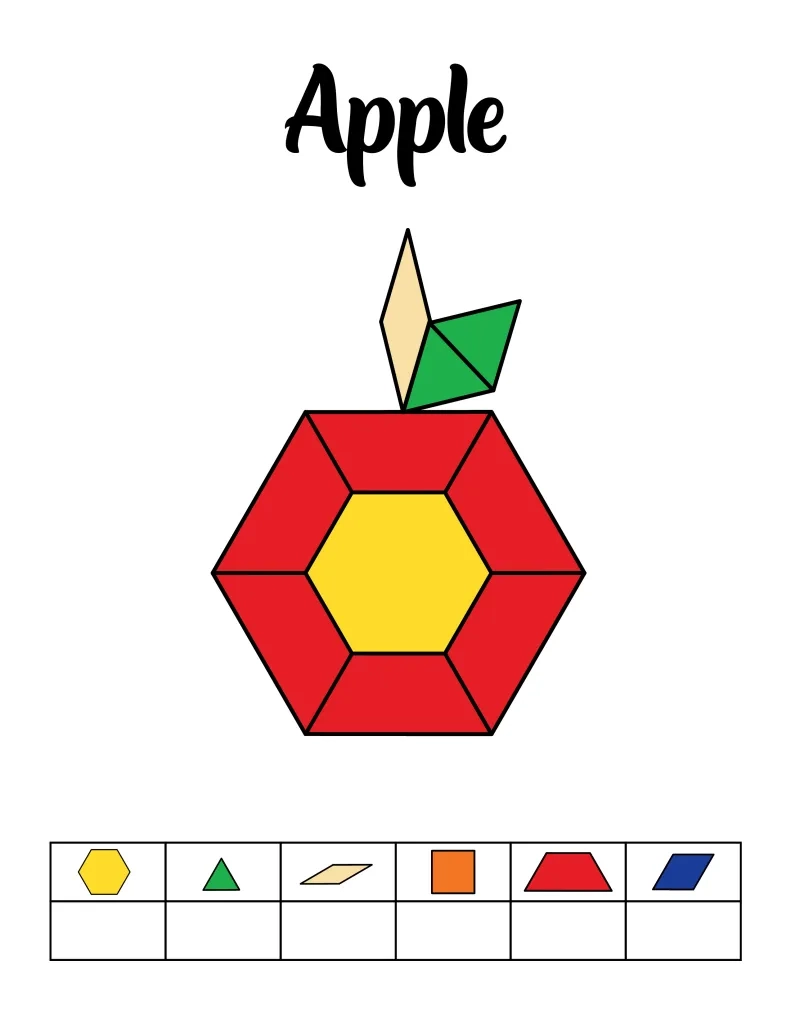 Free Printable Pattern Blocks