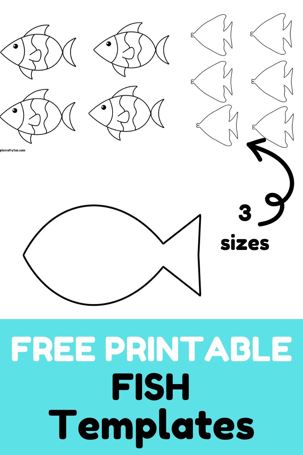 Free Fish Printable Template