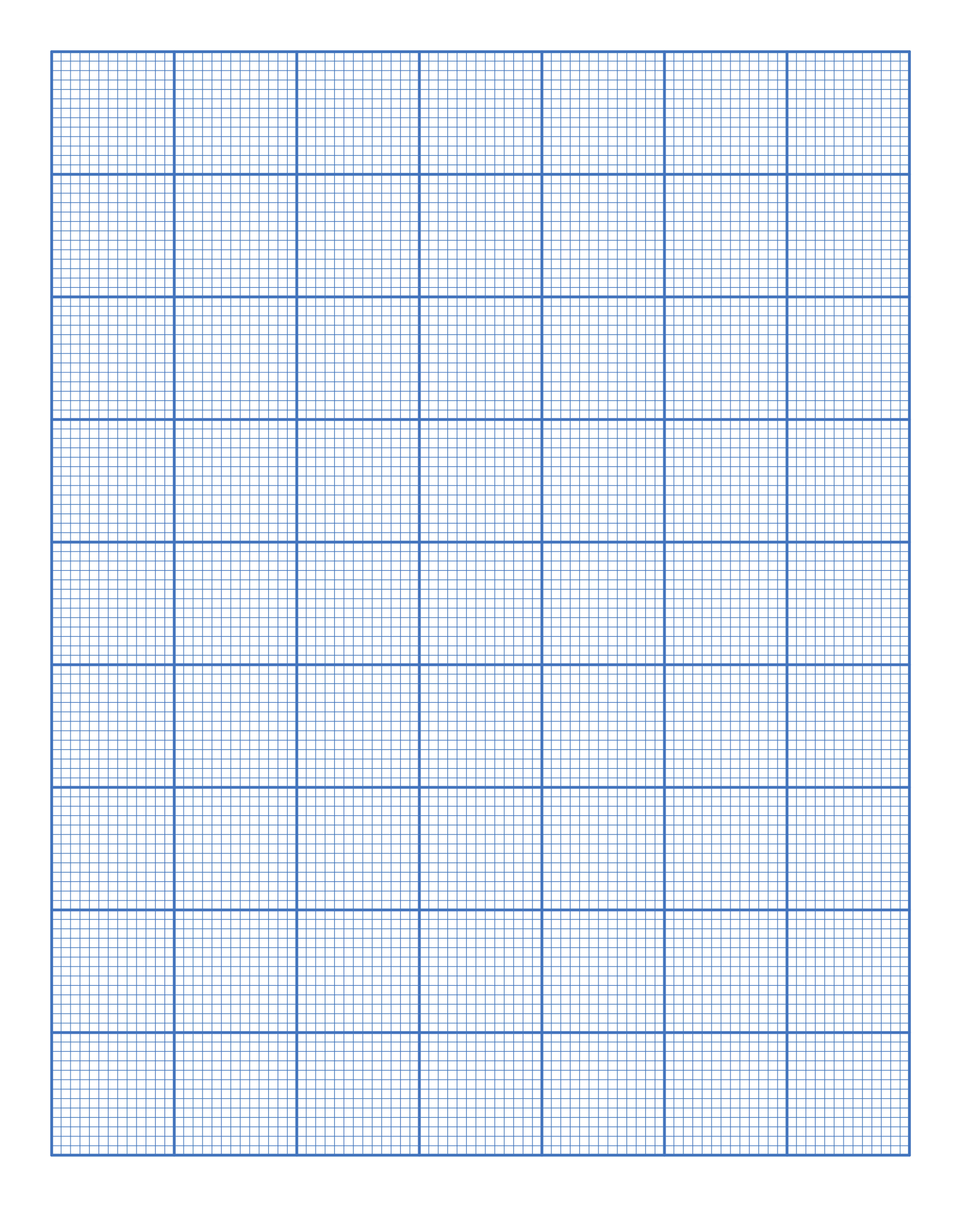 Free Printable Graph Paper 1/2 Inch
