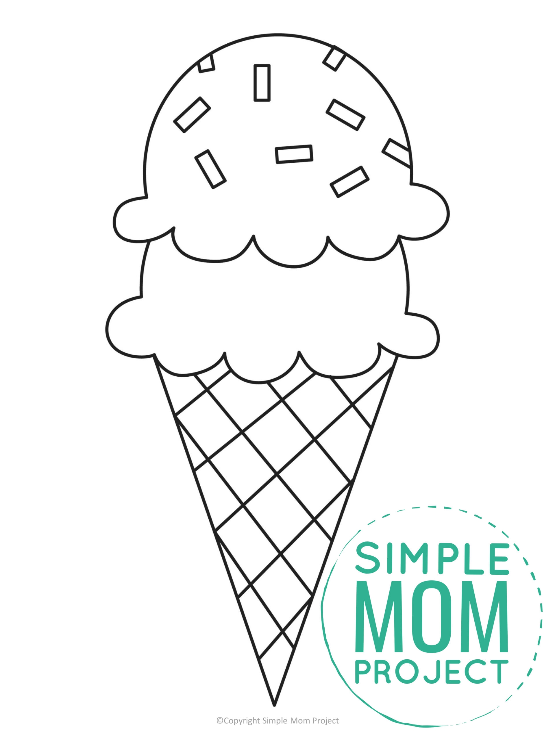 Ice Cream Free Printable