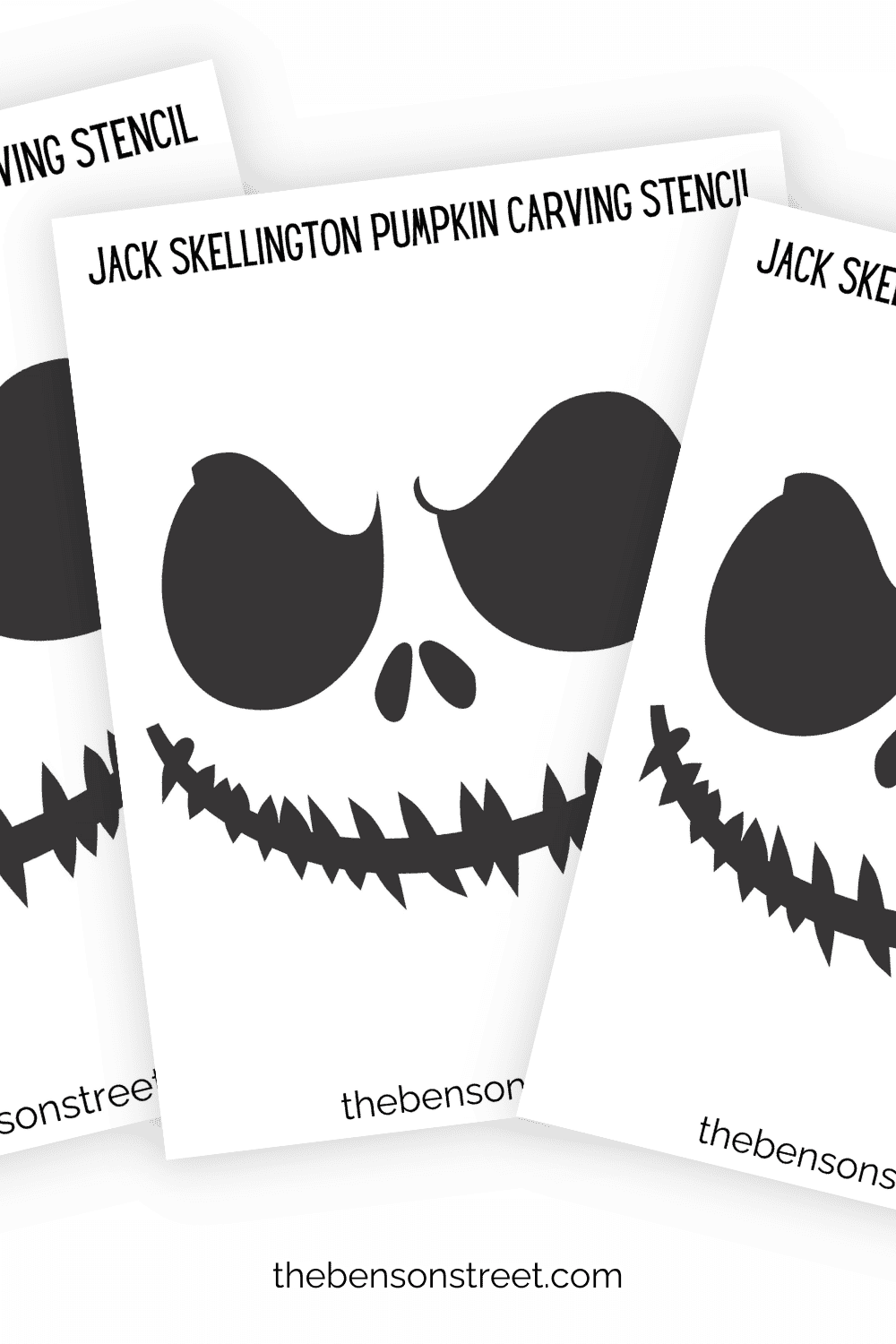 Free Printable Jack Skellington Pumpkin Stencil For Carving The 