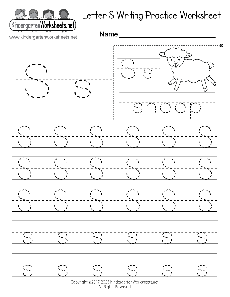 Letter S Free Printables