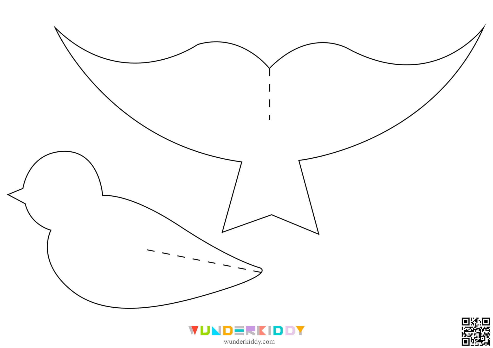 Preschool Bird Template Printable