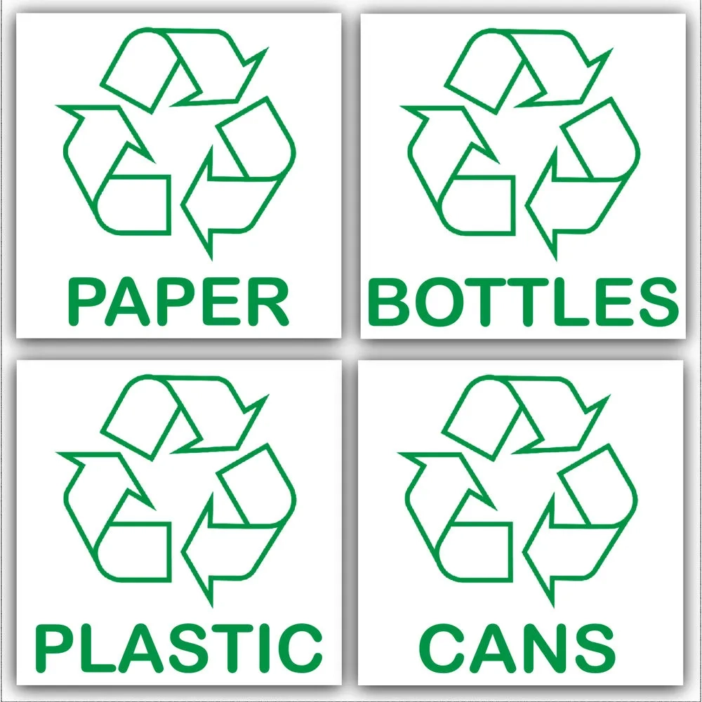 Free Printable Recycling Signs For Bins Printable Party Favors
