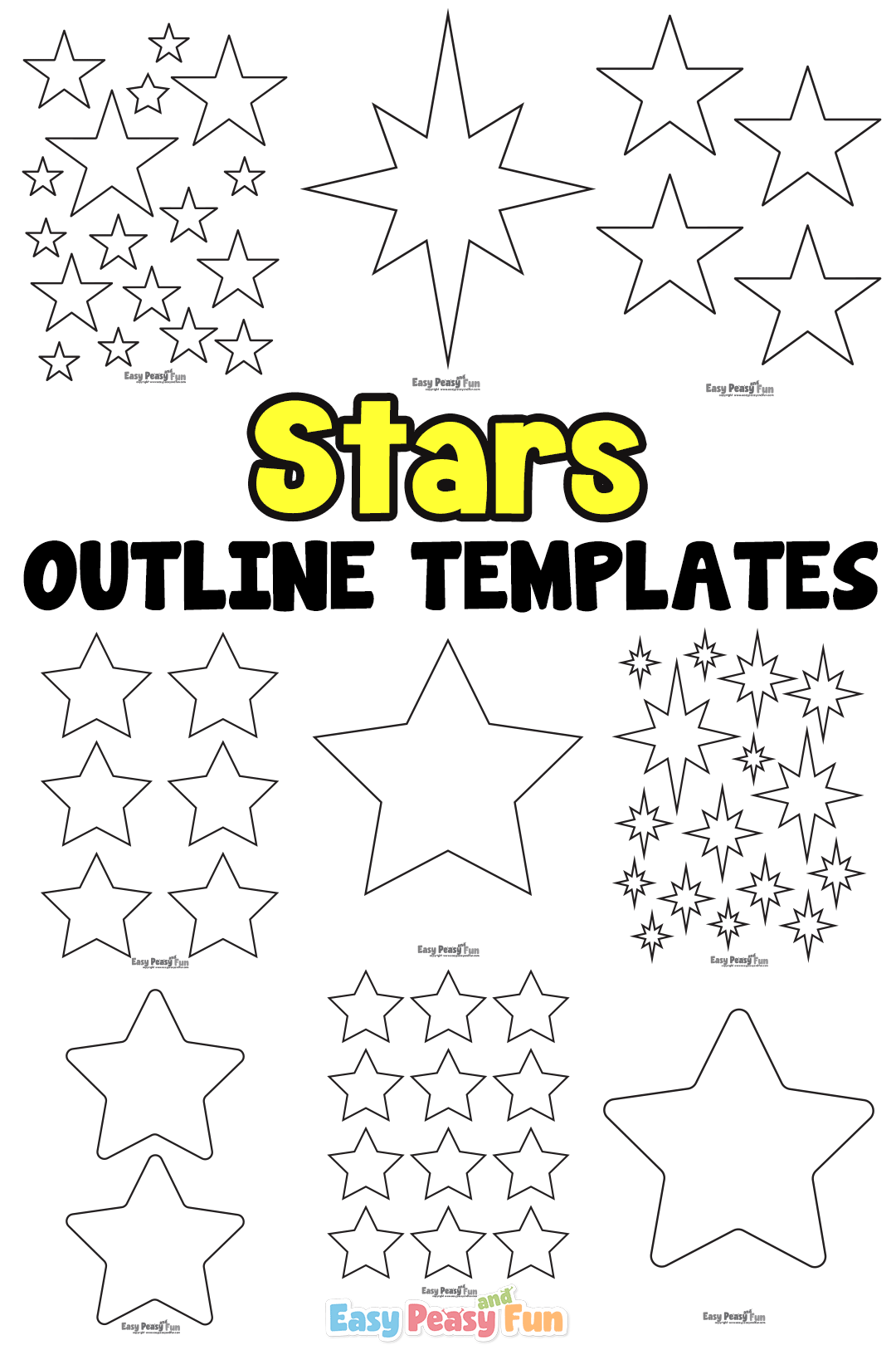 Free Star Template Printable