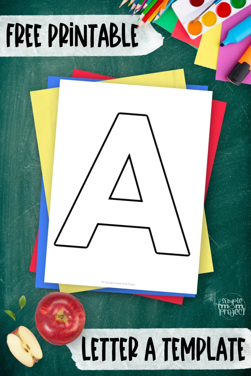 Printable Letter A Template