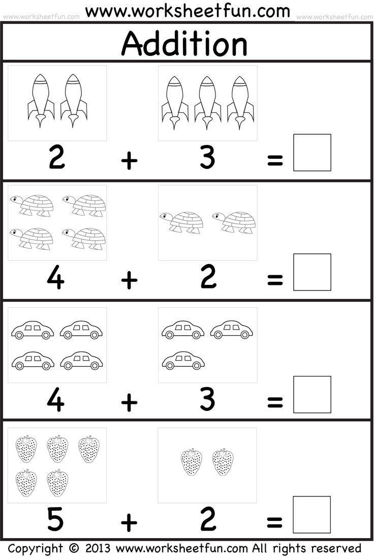 Free Printable Preschool Worksheets Math