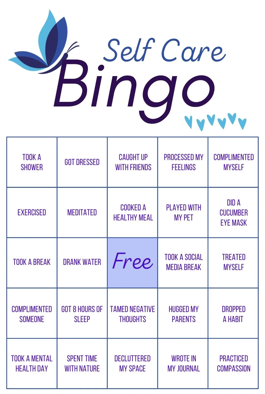 Health And Wellness Printable Worksheets