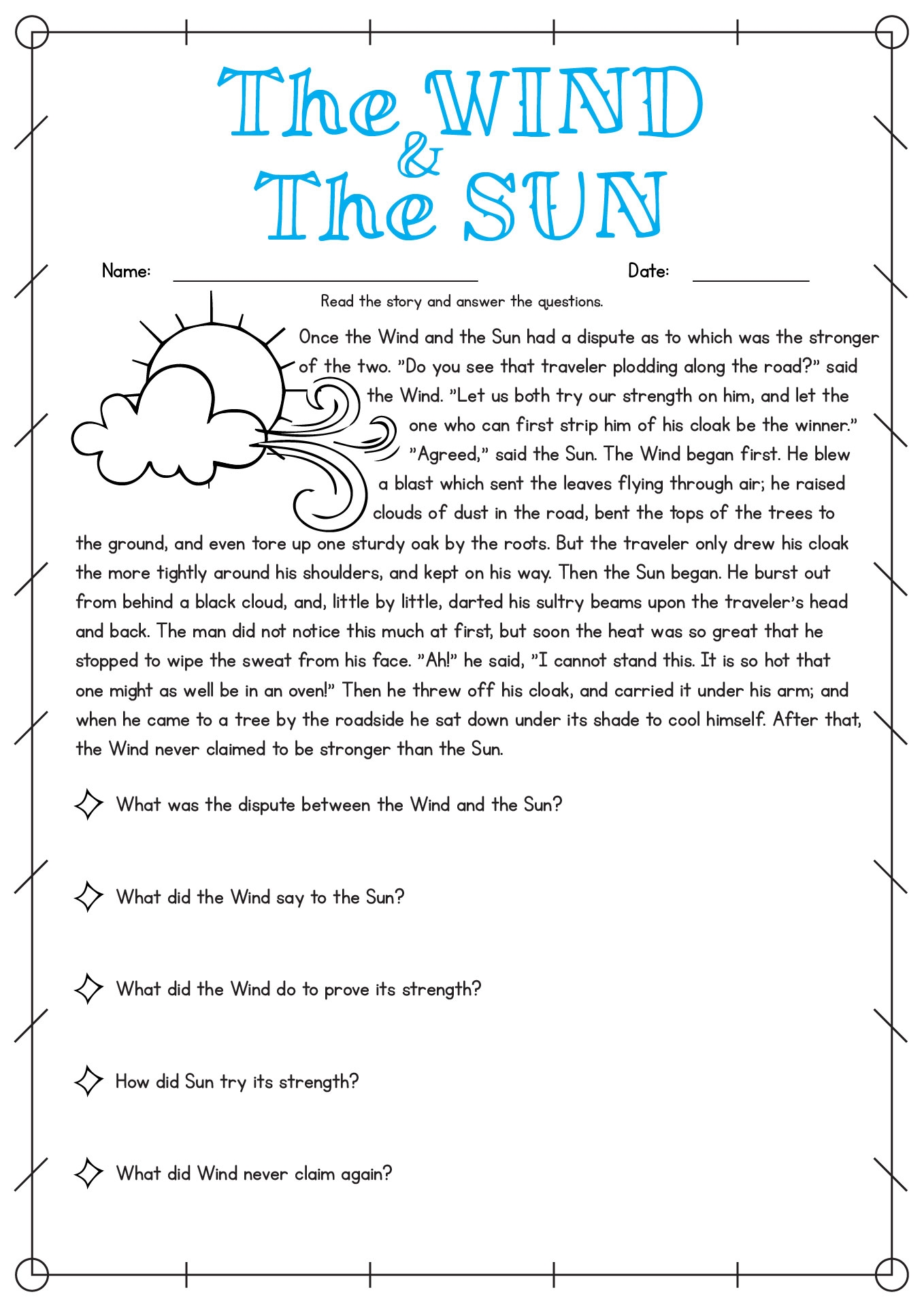 Free Reading Comprehension Worksheet 4th Download Free Reading 
