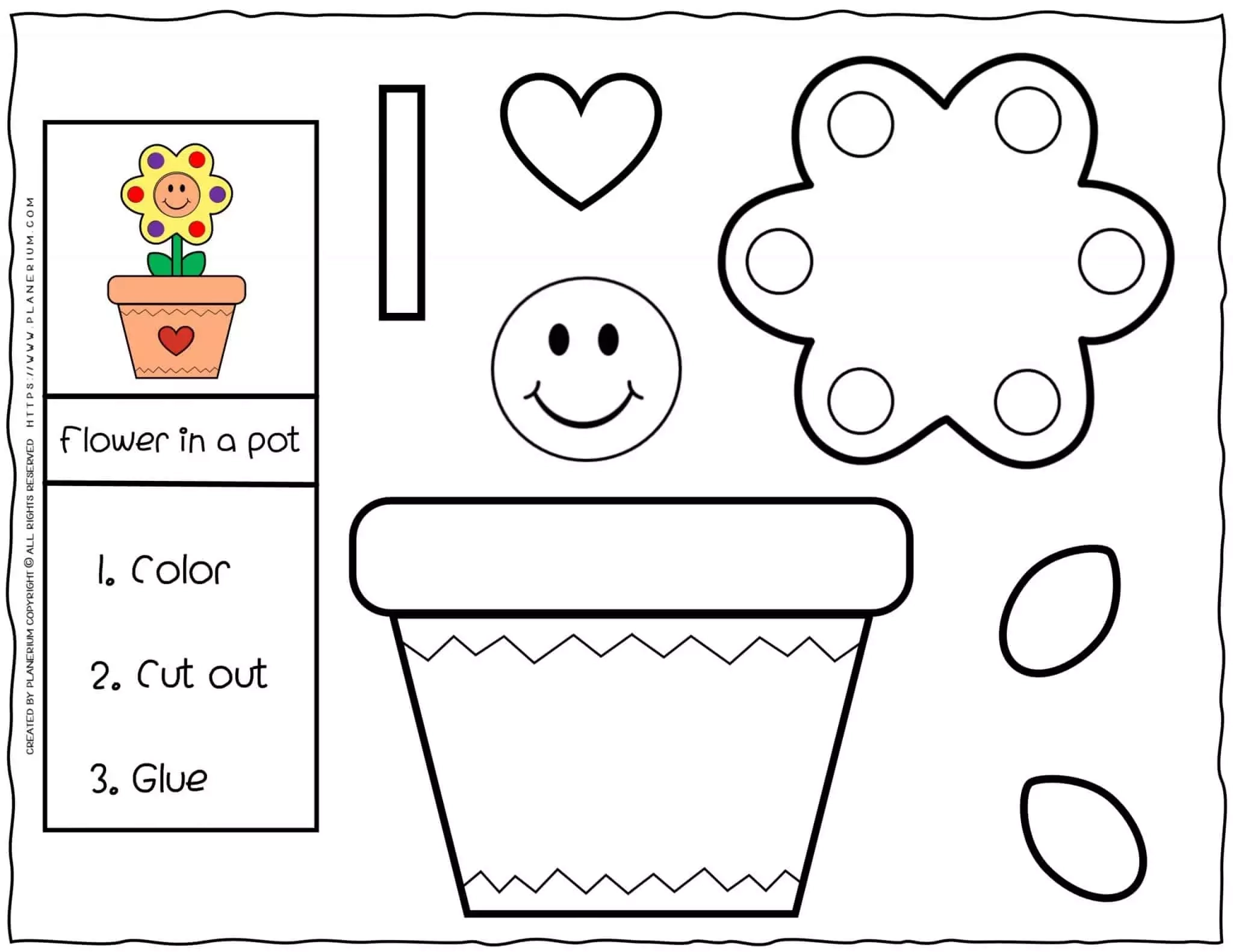 Free Printable Spring Cut And Paste Worksheets