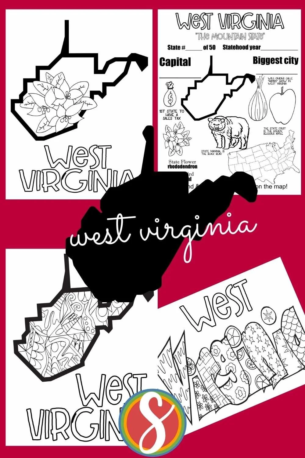 Free Printable Worksheets On West Virginia