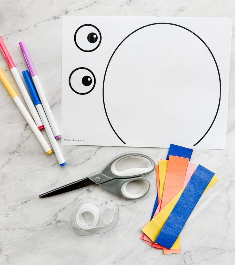 Octopus Template Printable