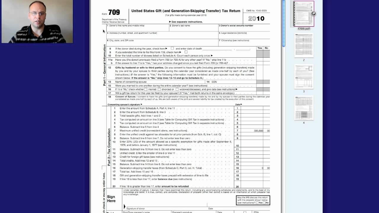 Irs Form 709 2024