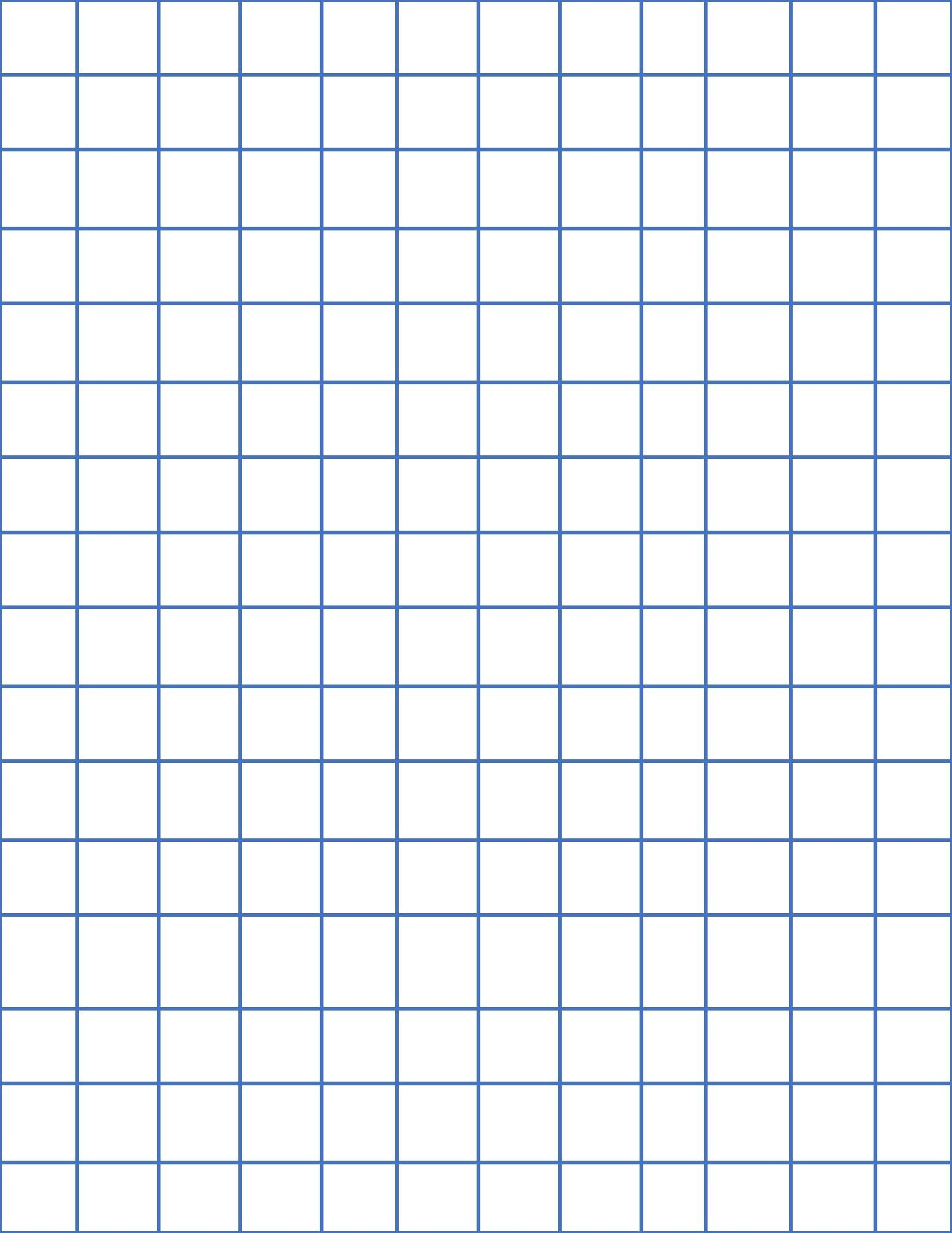 One Centimeter Graph Paper