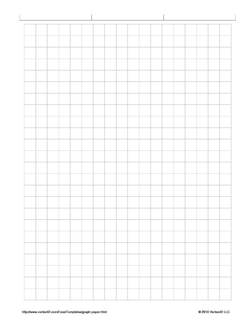 Free Printable Graph Paper 8.5x11