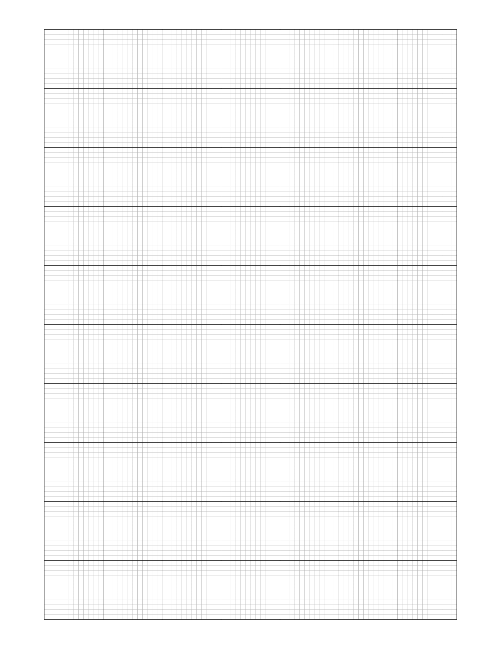 Free Printable Graph Paper 1/4 Inch Squares