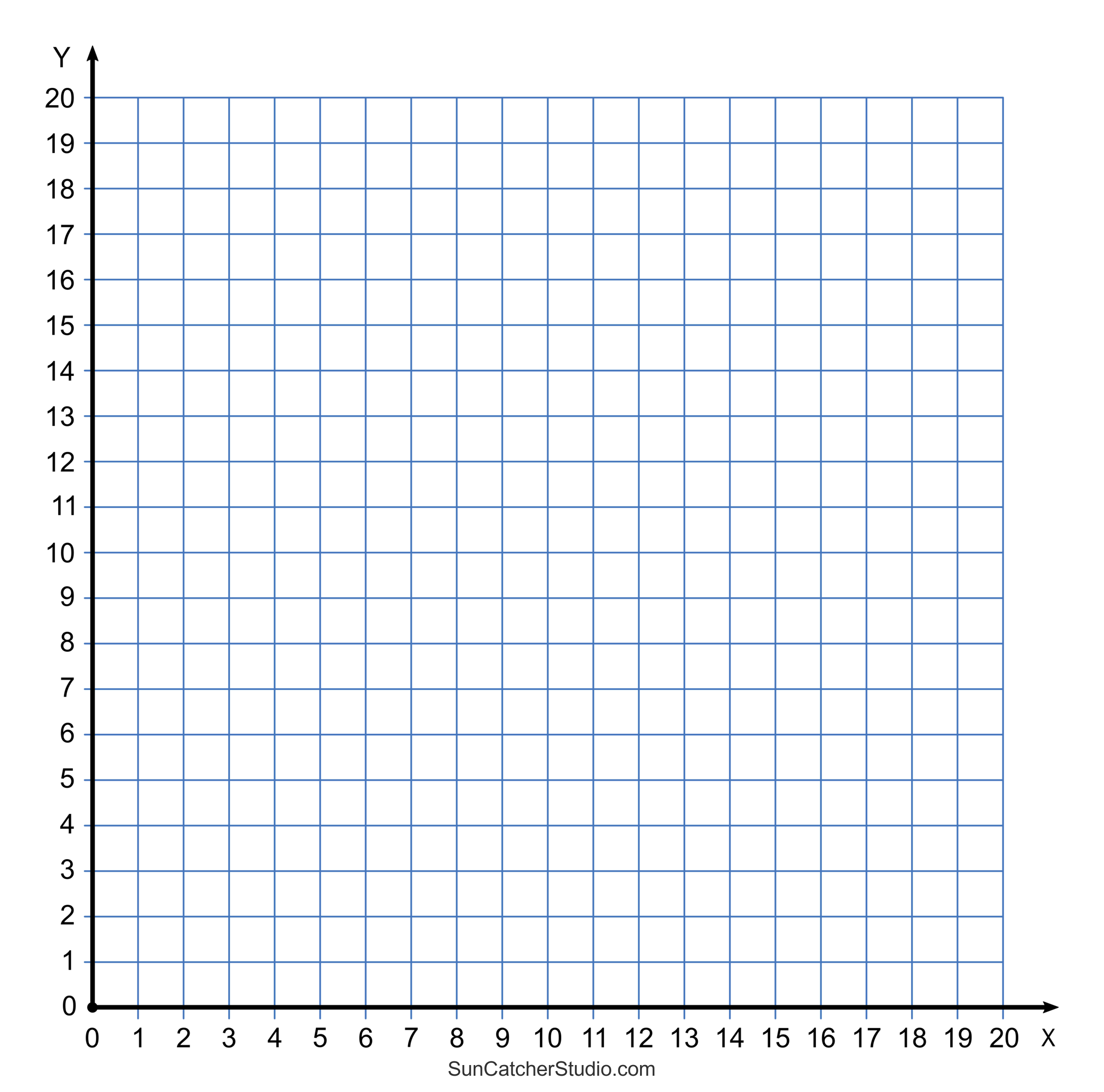 Free Printable 1/4 Graph Paper