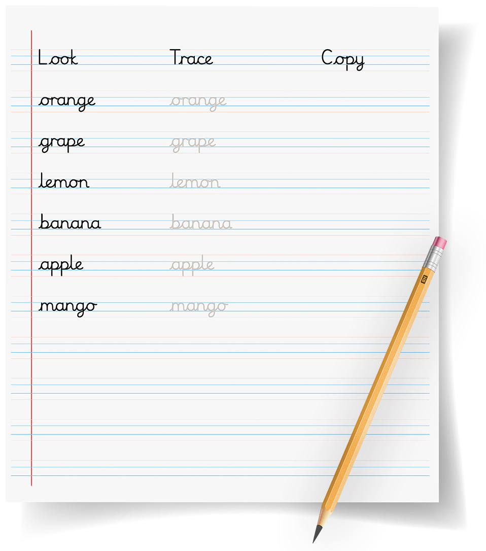 Handwriting Worksheets