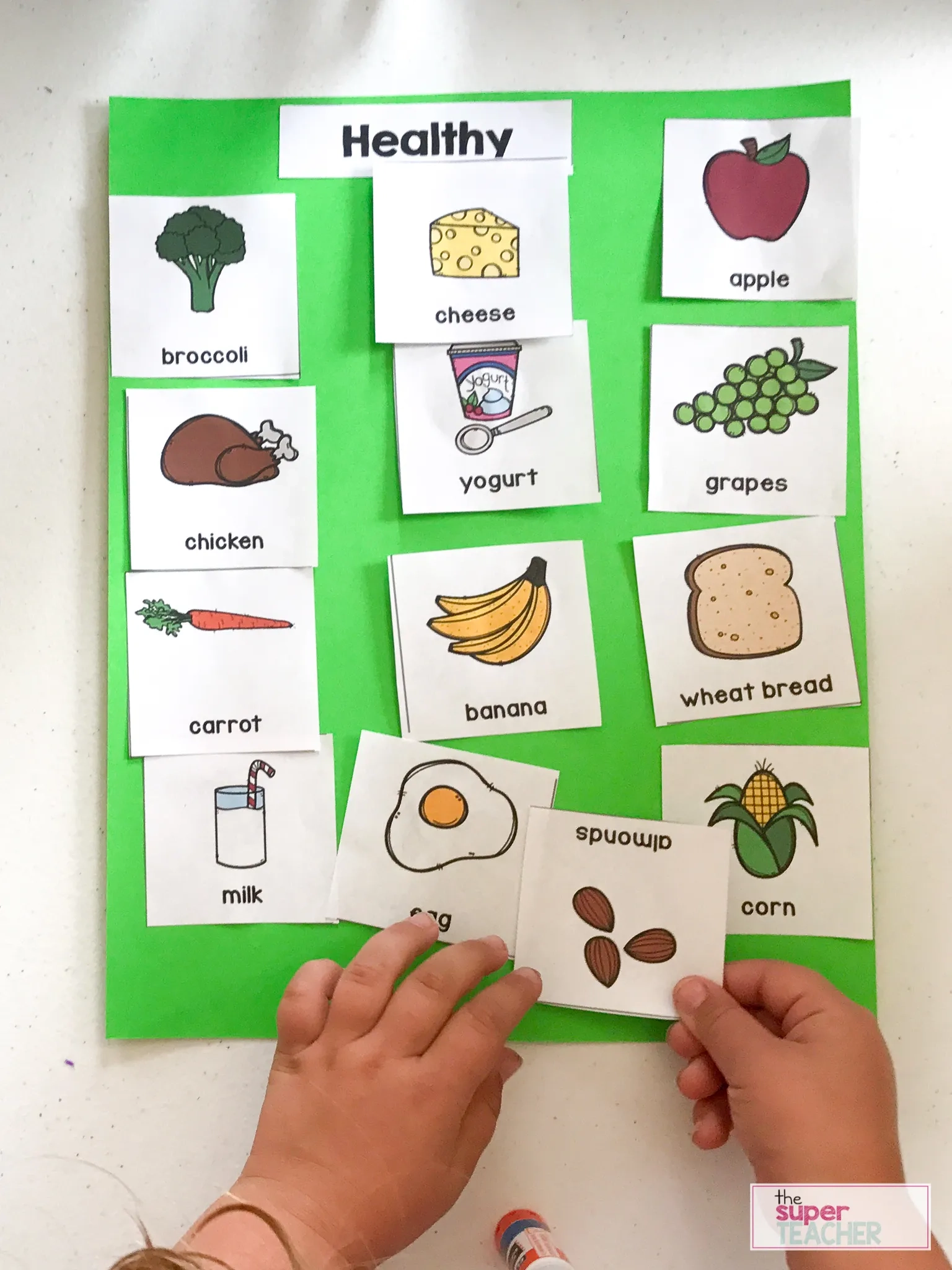 Healthy Food Printables For Preschool