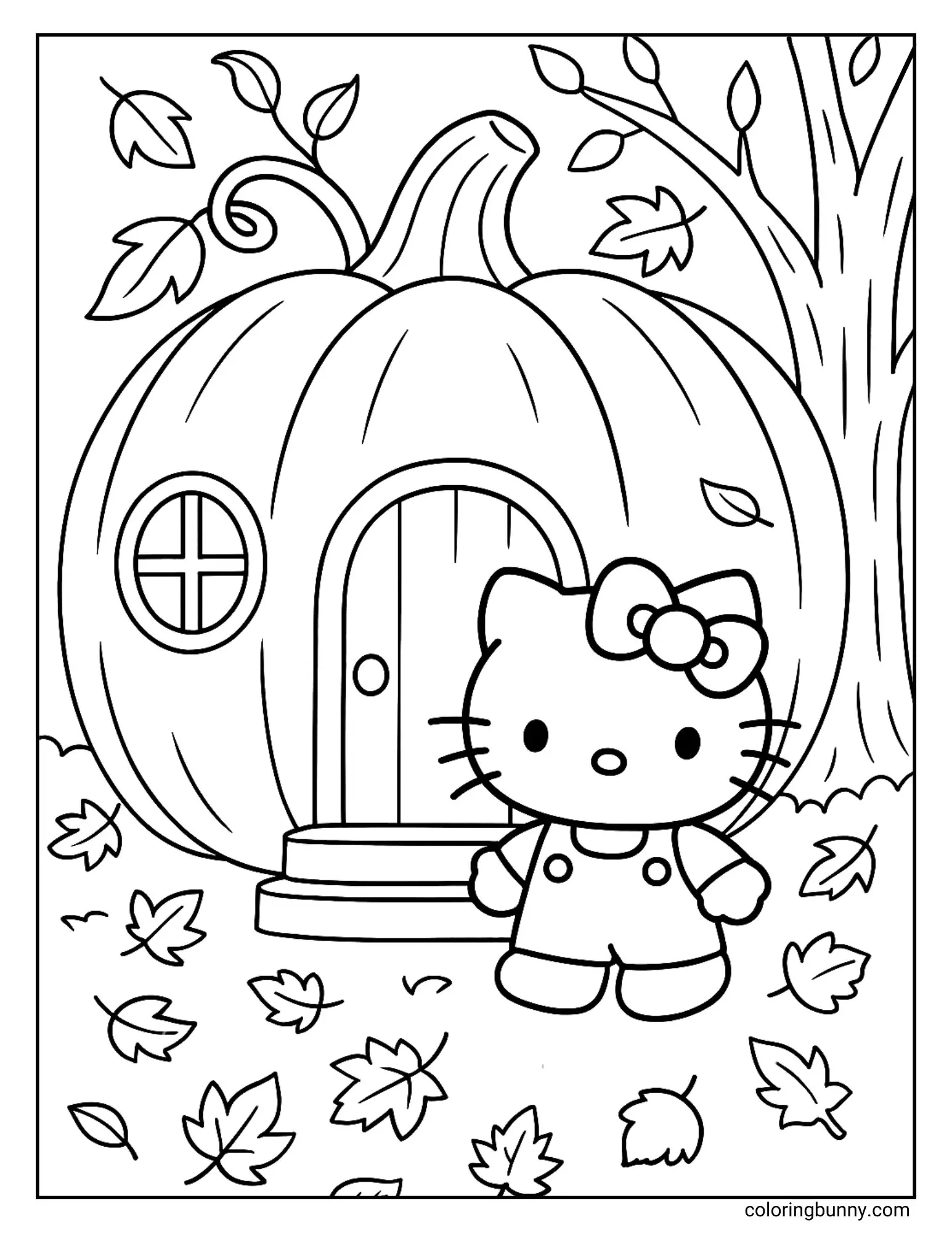 Printable Coloring Pages Fall