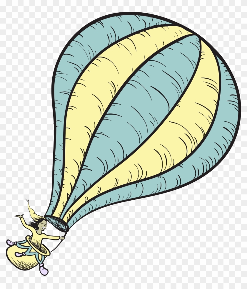 Printable Oh The Places You'll Go Balloon Template