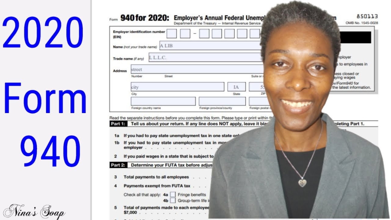 Irs Form 940 2020