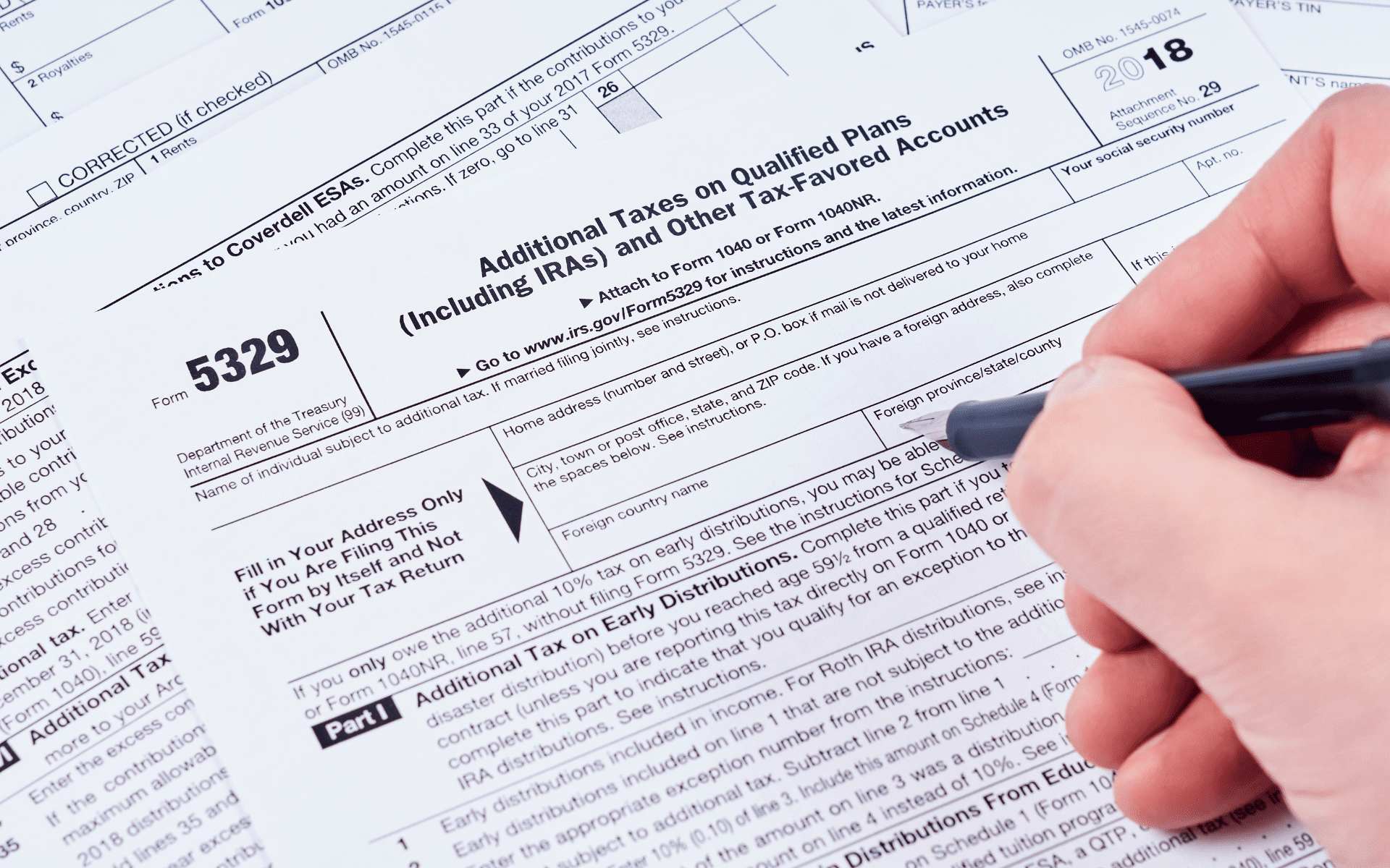 Irs Form 5329 Instructions