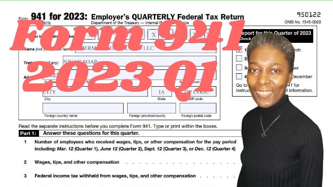 Form 941 Q1 2023