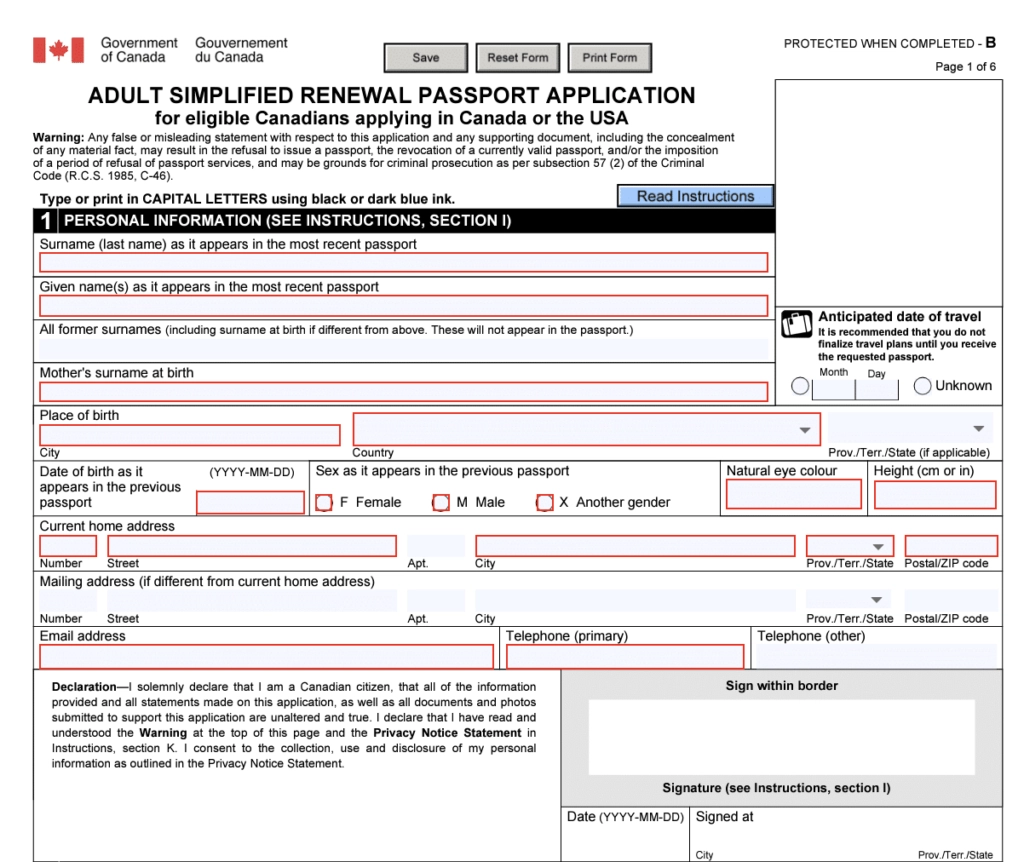 How To Renew Your Passport In Canada